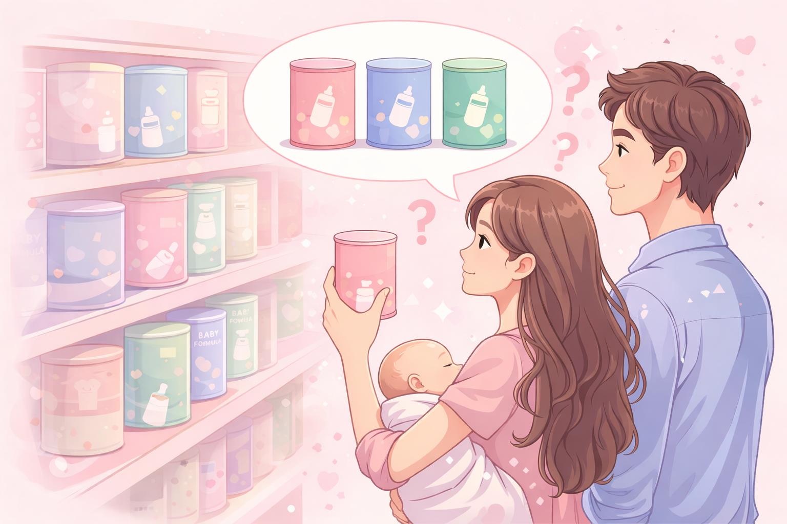 الرضاعة الصناعية – كيف تختار الحليب المناسب